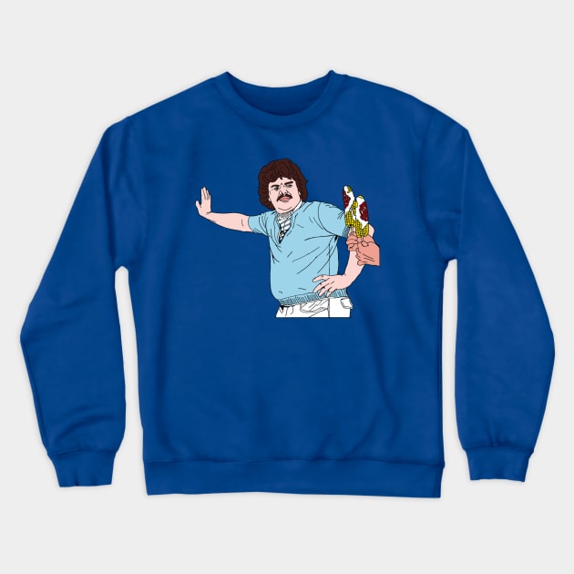 Nacho libre Crewneck Sweatshirt by Oralepinz 